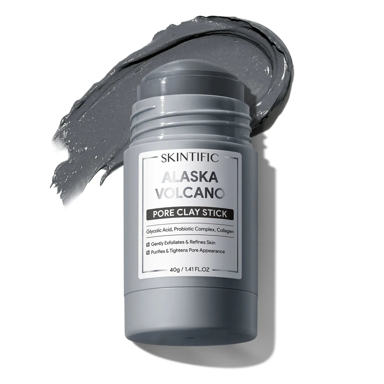 Mascarilla en Barra de Arcilla Volcánica de Alaska Limpiadora de Puntos Negros
