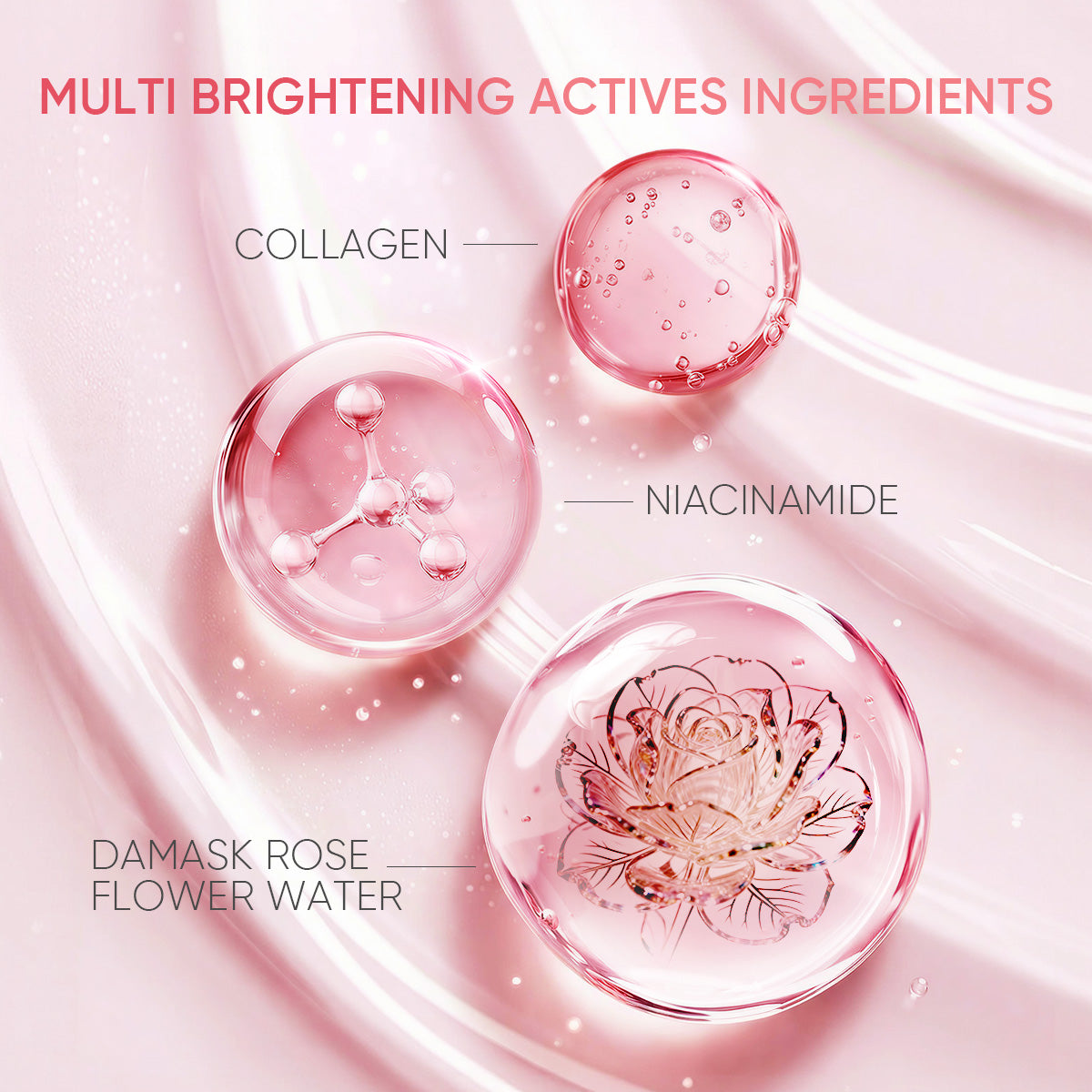 Limpiador Facial en Crema Batida Iluminadora de Rosa de Damasco