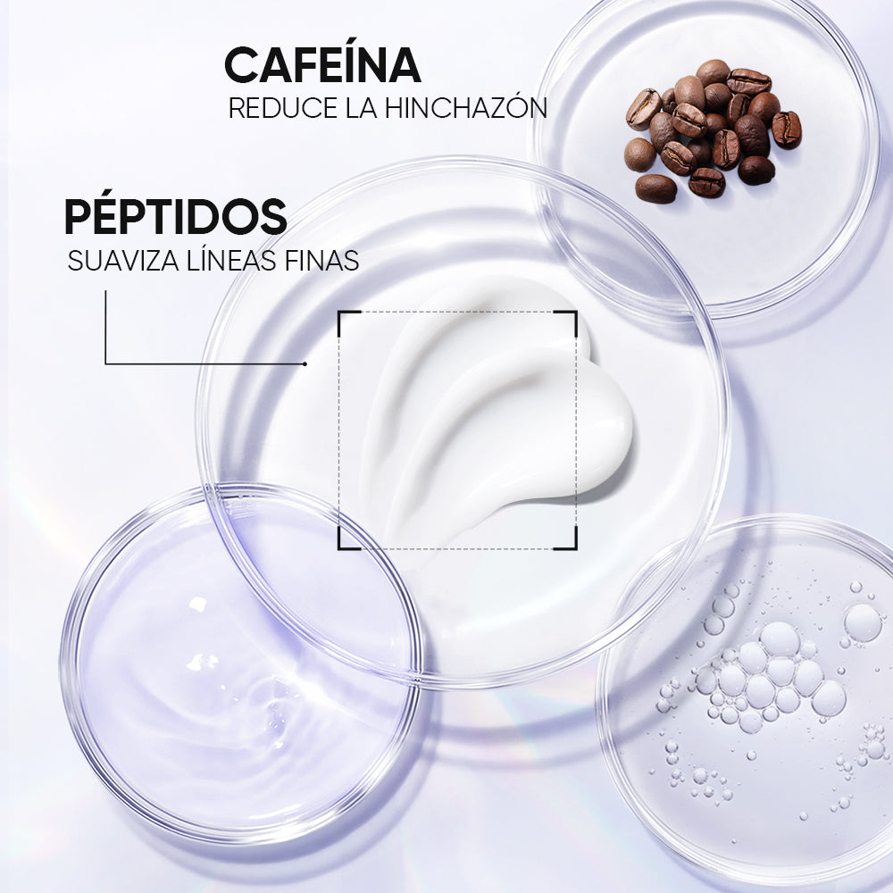 Crema Lifting para Ojos con Masajeador 360° de Cristal