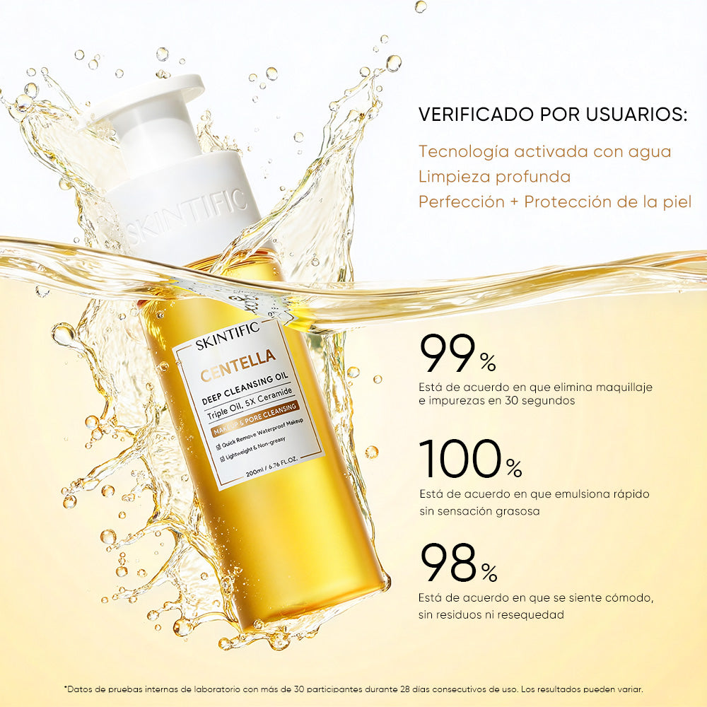Desmaquillante de Aceite Profundo con Centella