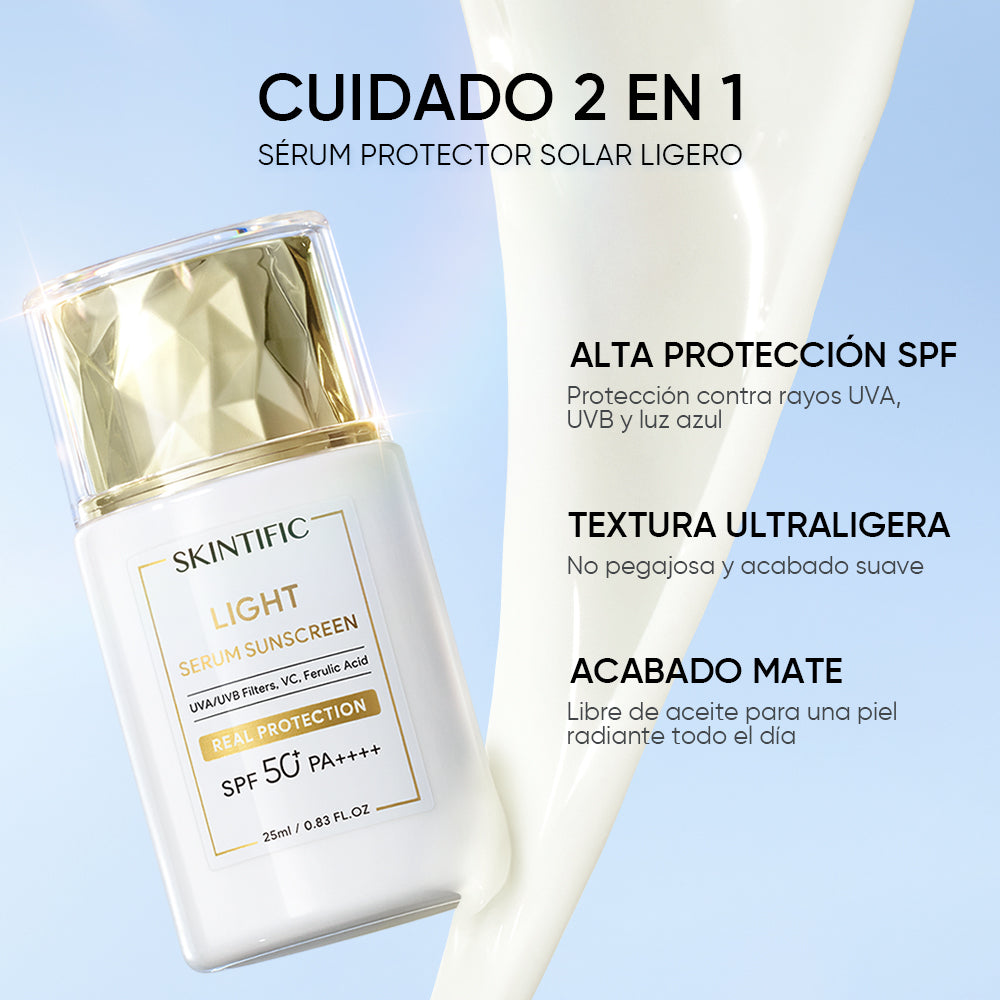 Sérum protector solar ligero SPF 50+ PA++++