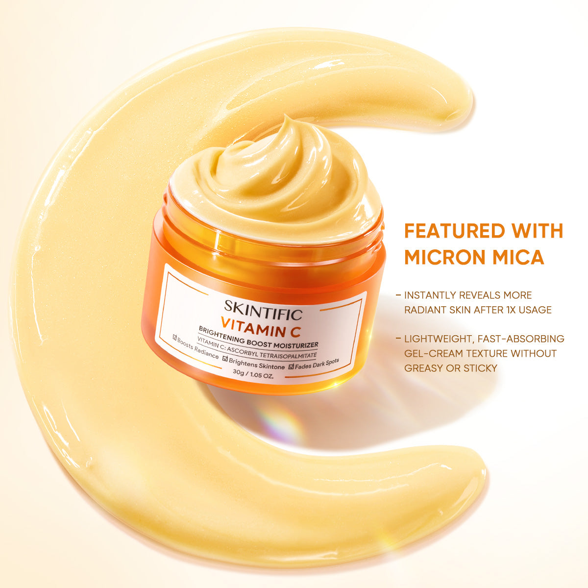 Hidratante Iluminador Potenciador con Vitamina C
