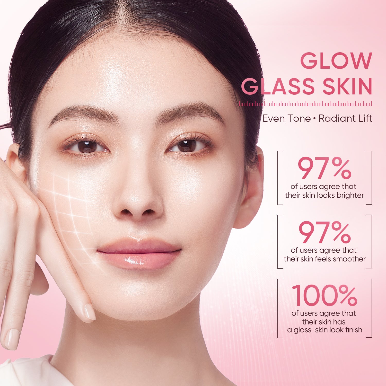 Gel crema hidratante PDRN iluminador y suavizante