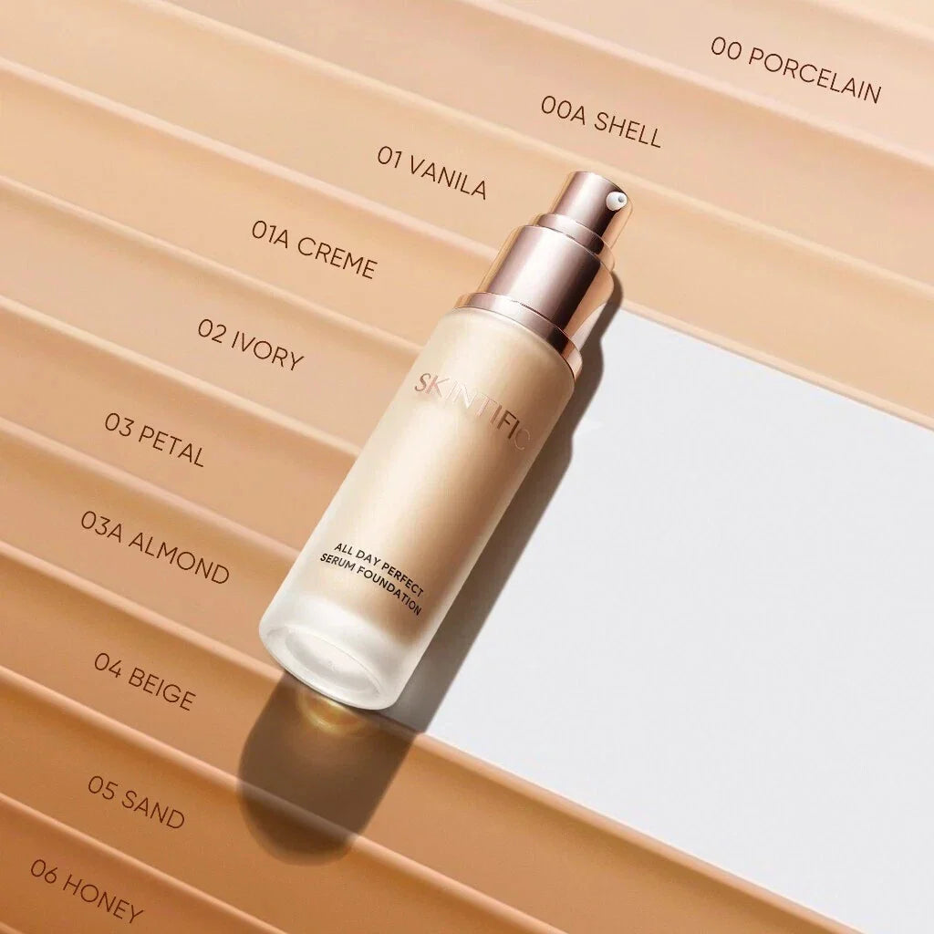 Base de maquillaje sérum perfeccionadora todo el día